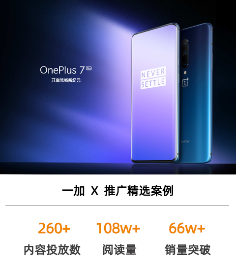 一加手機7、7Pro京東平臺產品上新營銷